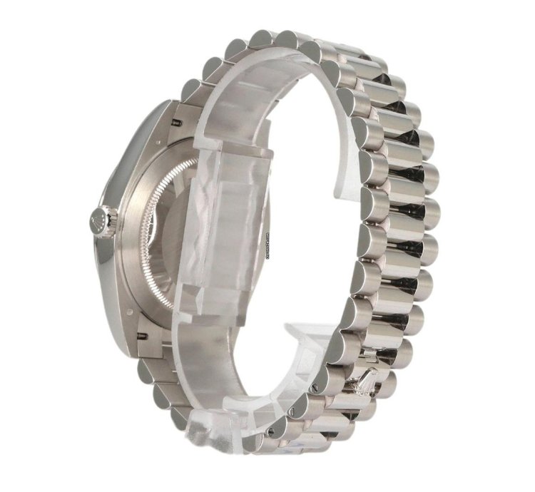 Rolex Day-date 40 Platin Ref 228236 Eisblau Diamand