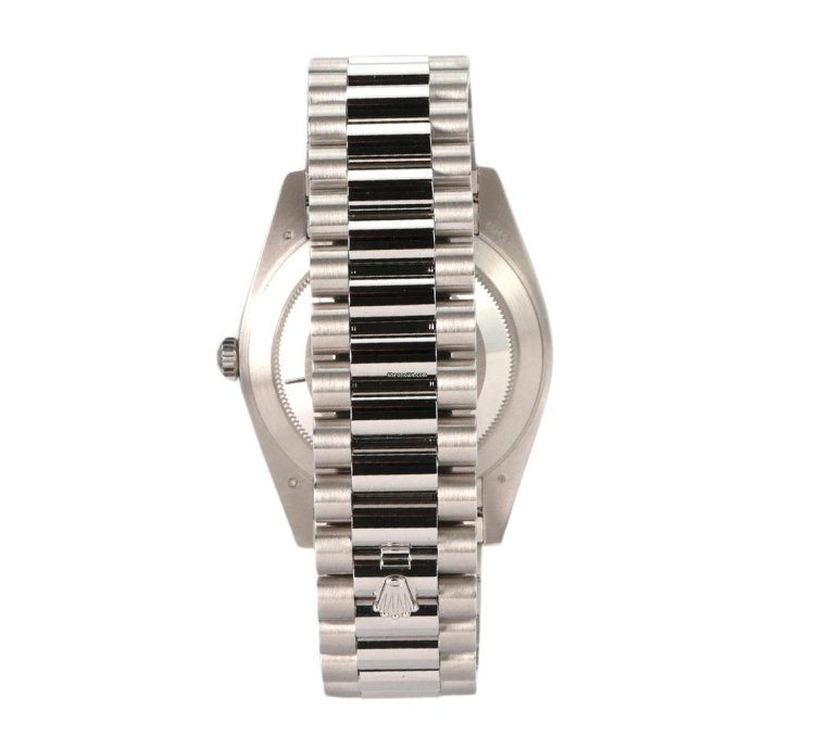 Rolex Day-date 40 Platin Ref 228236 Eisblau Diamand