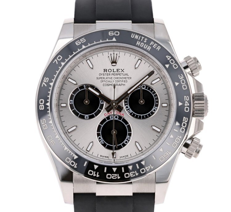 Rolex Daytona New 2025 February 126519ln Ghost Steel White Gold Oysterflex 40 Mm