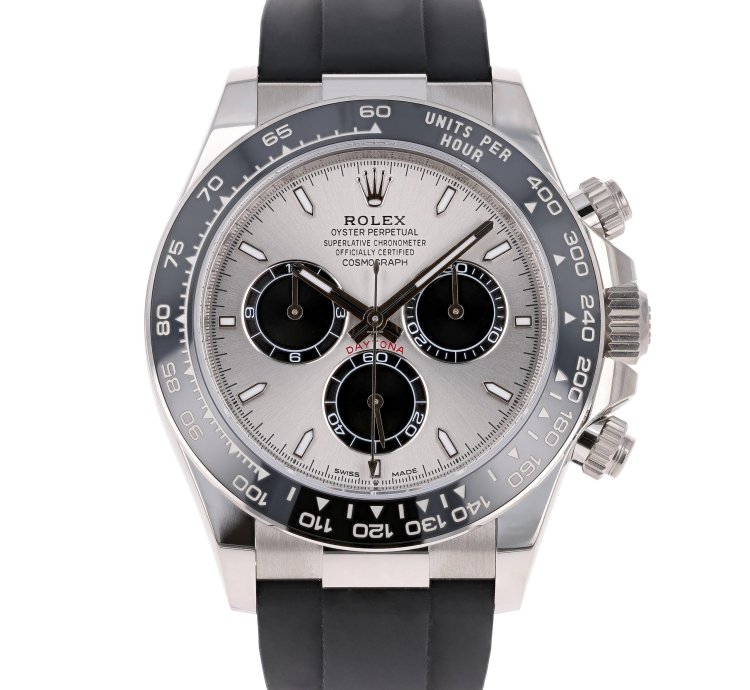 Rolex Daytona New 2025 February 126519ln Ghost Steel White Gold Oysterflex 40 Mm