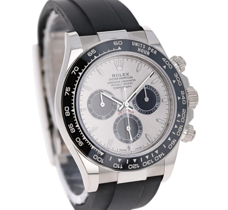 Rolex Daytona New 2025 February 126519ln Ghost Steel White Gold Oysterflex 40 Mm