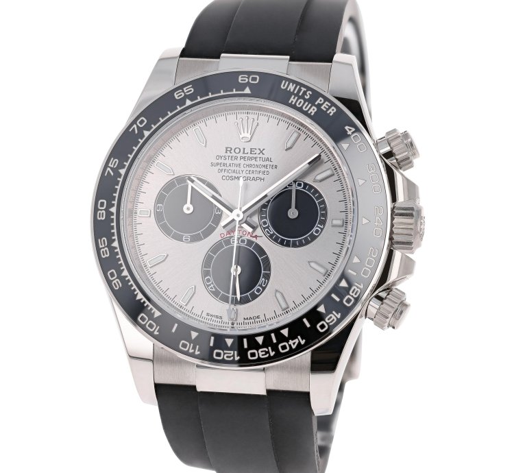 Rolex Daytona New 2025 February 126519ln Ghost Steel White Gold Oysterflex 40 Mm