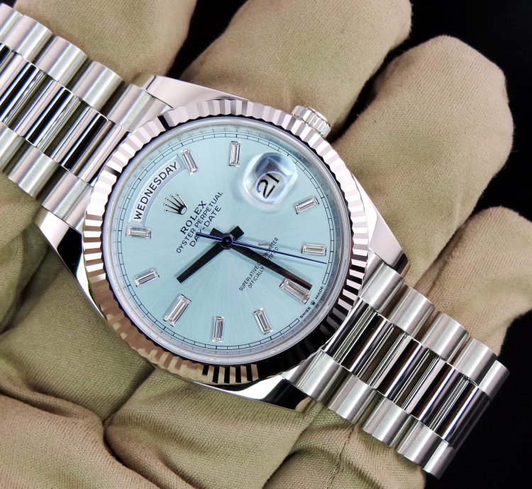 Rolex Day-date 40 Platinum Day-date 40 Baguette Dial 2024