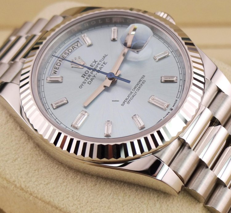 Rolex Day-date 40 Platinum Day-date 40 Baguette Dial 2024
