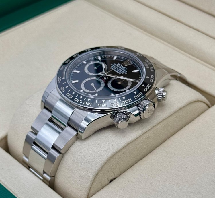 Rolex Daytona New 2025 Rolex Daytona 40mm 126500ln Stainless Steel Black Dial