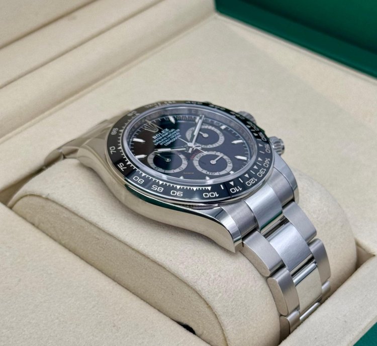 Rolex Daytona New 2025 Rolex Daytona 40mm 126500ln Stainless Steel Black Dial