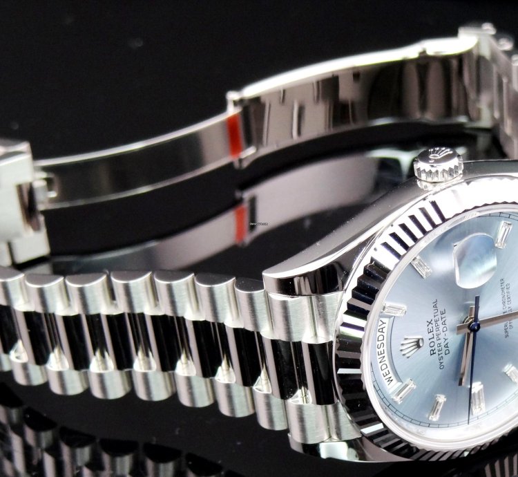 Rolex Day-date 40 Platinum Day-date 40 Baguette Dial 2024