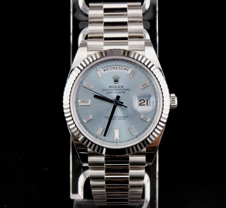 Rolex Day-date 40 Platinum Day-date 40 Baguette Dial 2024