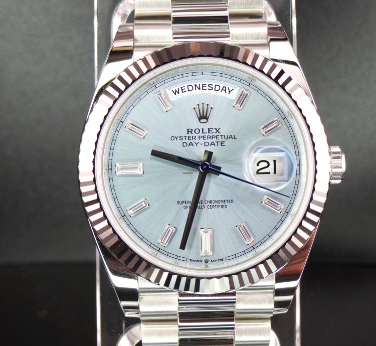 Rolex Day-date 40 Platinum Day-date 40 Baguette Dial 2024