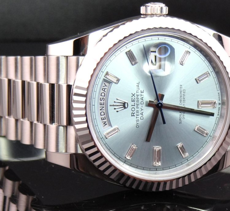 Rolex Day-date 40 Platinum Day-date 40 Baguette Dial 2024
