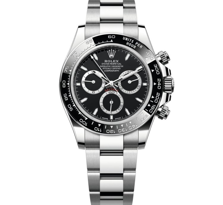 Rolex Daytona New 2025 Steel Ceramic Stainless Steel Black Dial Oyster