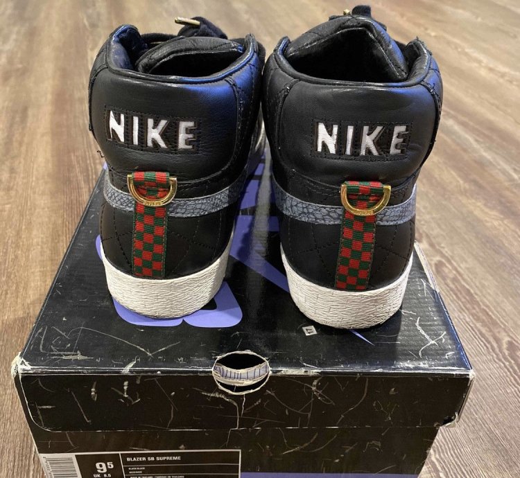 2006 Nike Sb Supreme Blazer Sneakers