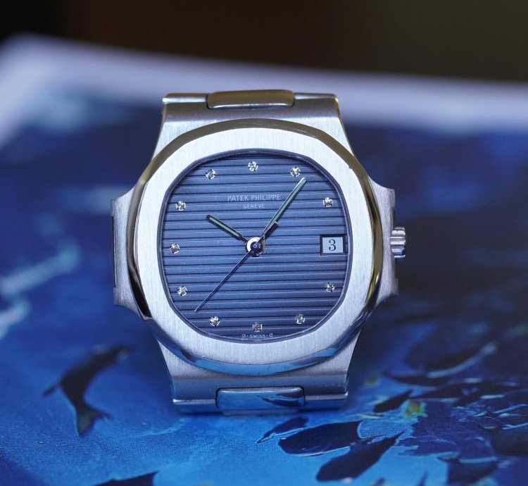 Patek Philippe Nautilus Platinum Diamond Dial 3800 1p-001