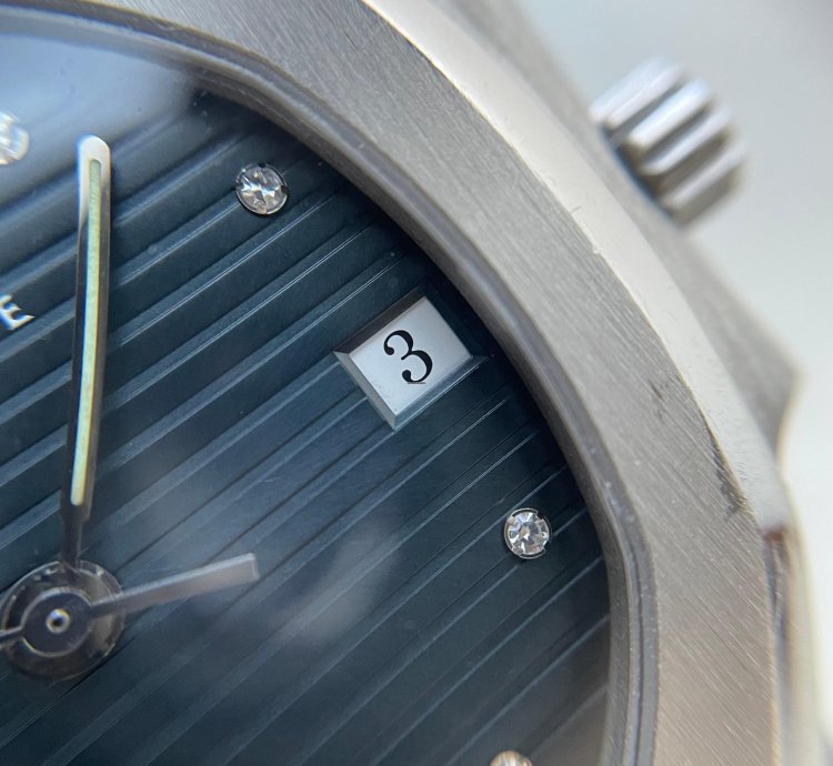 Patek Philippe Nautilus Platinum Diamond Dial 3800 1p-001