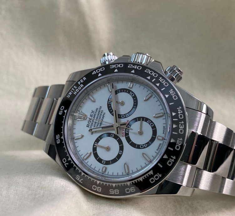 Rolex Daytona New 2025 Unworn Cosmograph Daytona Steel Panda 126500ln Full Set