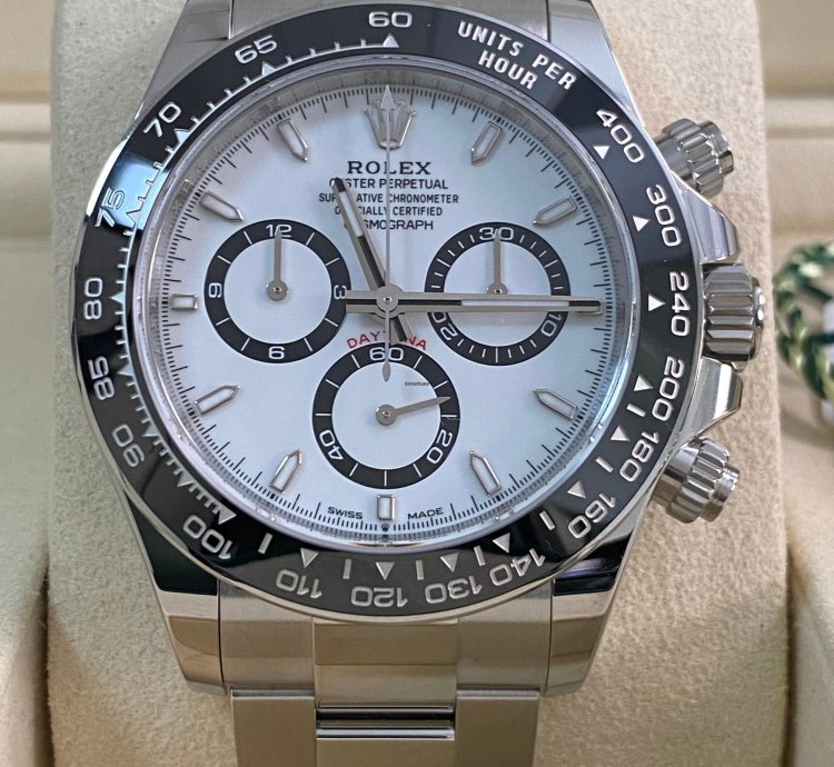 Rolex Daytona New 2025 Unworn Cosmograph Daytona Steel Panda 126500ln Full Set