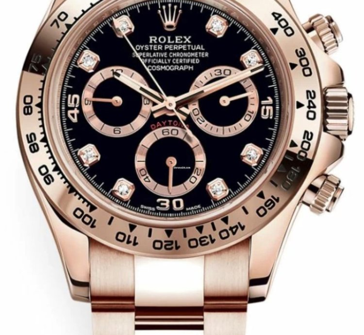 Rolex Daytona New Black Diamonds Dial