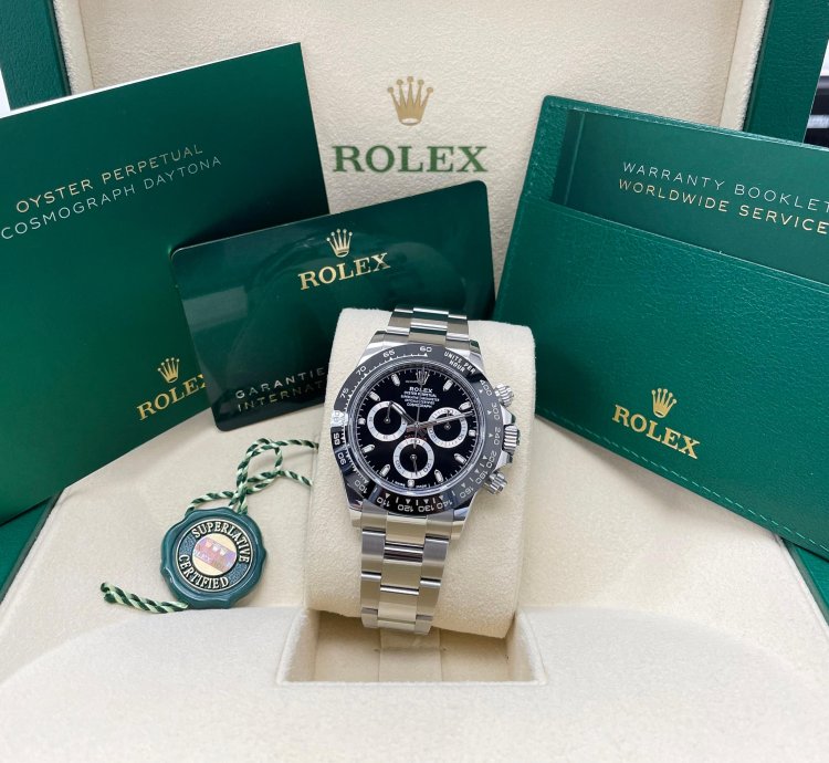 Rolex Daytona New Daytona 116500ln Stainless Steel Cosmograph 40mm Black Ceramic Bezel