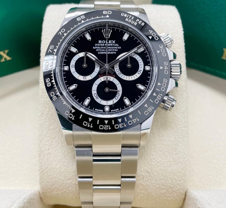 Rolex Daytona New Daytona 116500ln Stainless Steel Cosmograph 40mm Black Ceramic Bezel