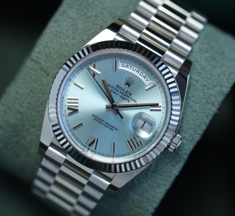 Rolex Day-date 40 Platinum Dial New 2025