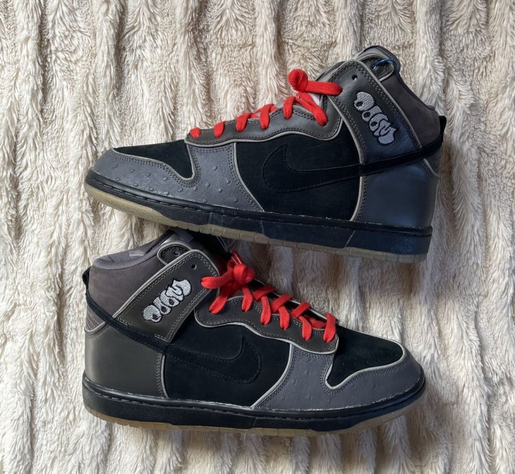 2007 Nike Dunk High Premium Sb Mf Doom Futura Heineken
