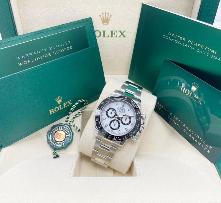 Rolex Daytona New Daytona 116500ln Stainless Steel Cosmograph 40mm White Panda Ceramic Bezel