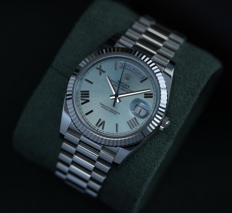Rolex Day-date 40 Platinum Dial New 2025