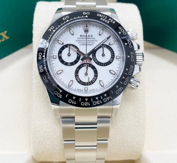 Rolex Daytona New Daytona 116500ln Stainless Steel Cosmograph 40mm White Panda Ceramic Bezel