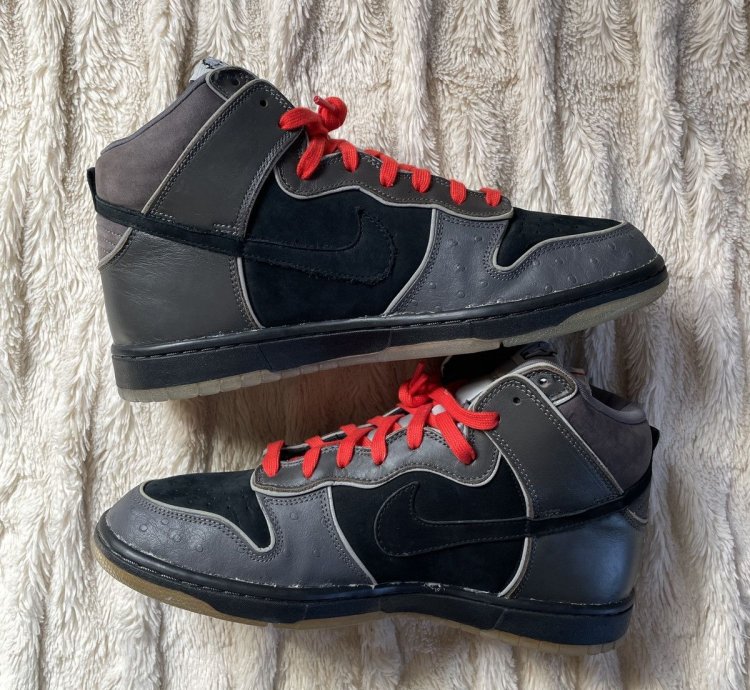 2007 Nike Dunk High Premium Sb Mf Doom Futura Heineken