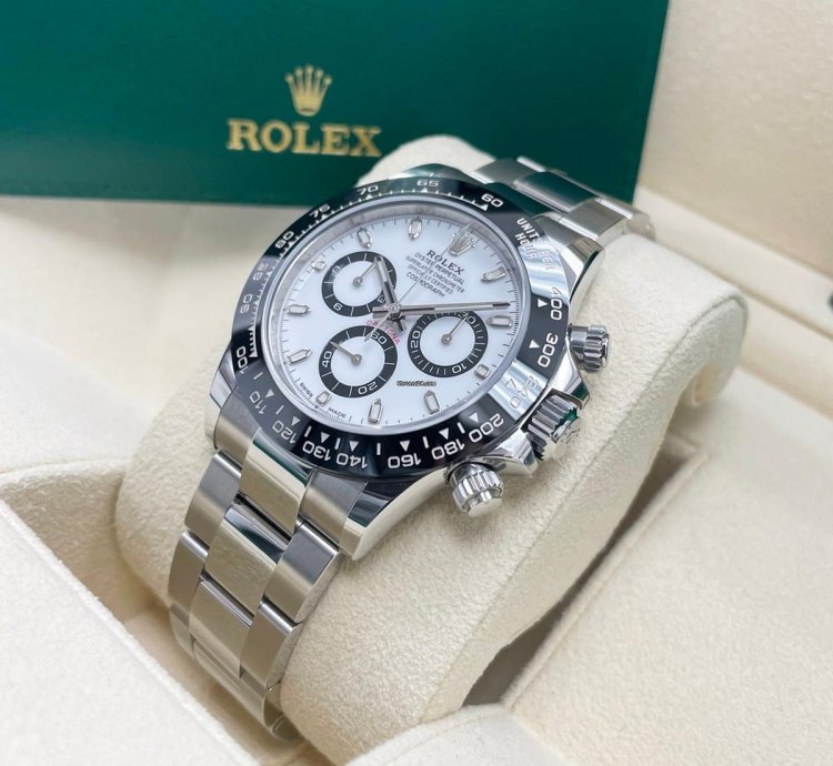 Rolex Daytona New Daytona 116500ln Stainless Steel Cosmograph 40mm White Panda Ceramic Bezel