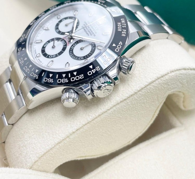 Rolex Daytona New Daytona 116500ln Stainless Steel Cosmograph 40mm White Panda Ceramic Bezel