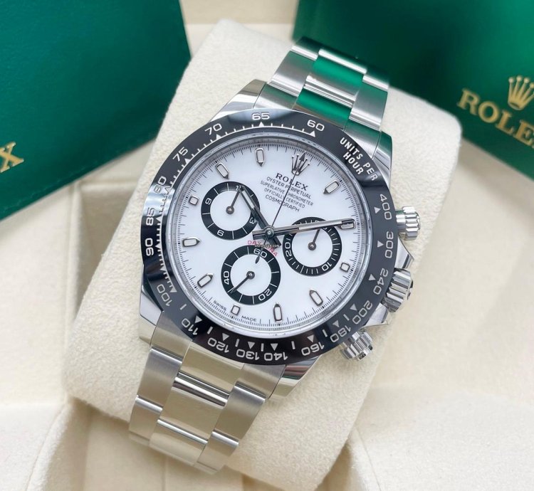Rolex Daytona New Daytona 116500ln Stainless Steel Cosmograph 40mm White Panda Ceramic Bezel