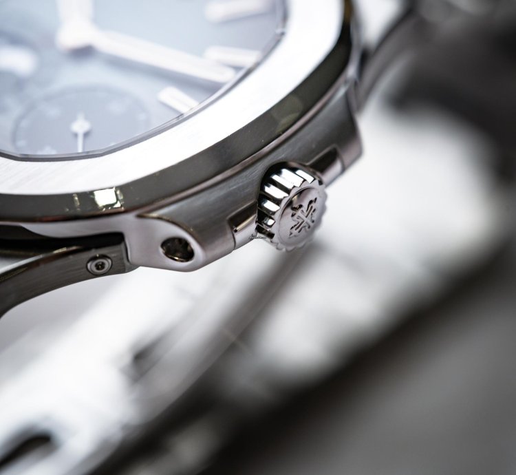 Patek Philippe Nautilus Power Reserve Moon Phase Stainless Steel