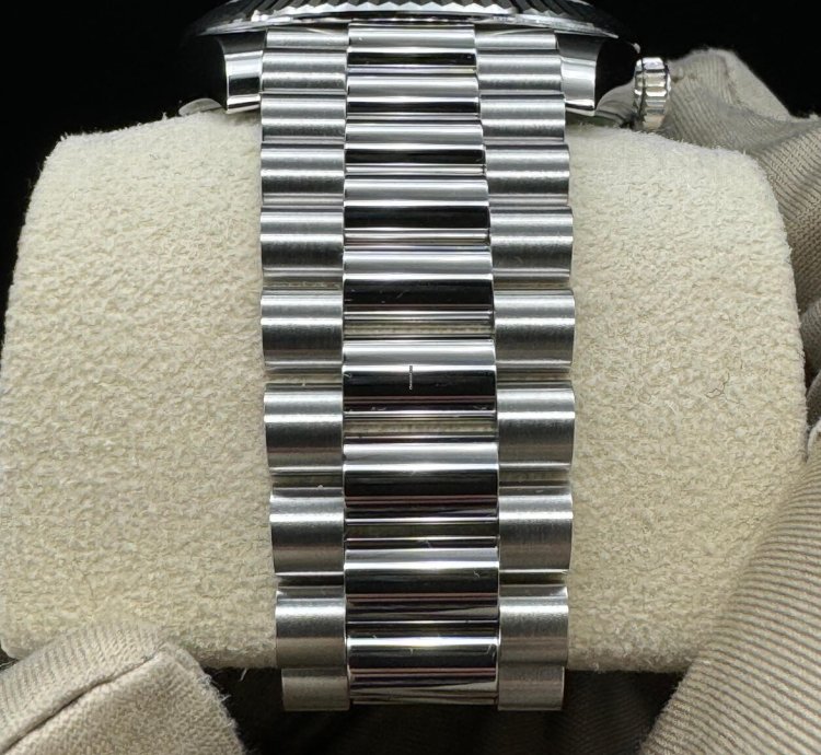 Rolex Day-date 40 Platinum Ice Blue Dial Unworn