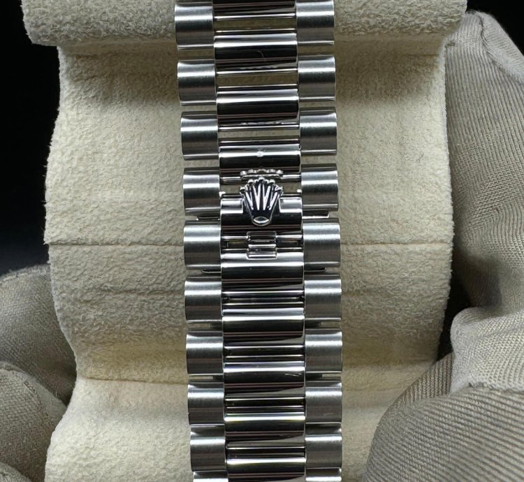 Rolex Day-date 40 Platinum Ice Blue Dial Unworn