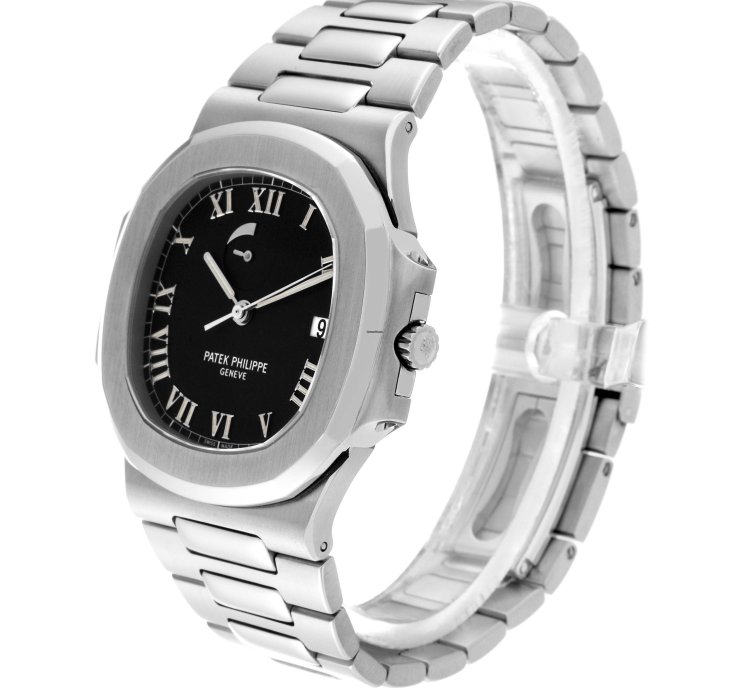 Patek Philippe Nautilus Power Reserve Steel Mens Watch 3710 Box Papers