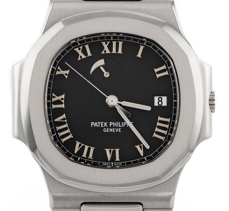 Patek Philippe Nautilus Power Reserve Steel Roman Dial 42mm Ref 3710 1a-001 Full Set 1999