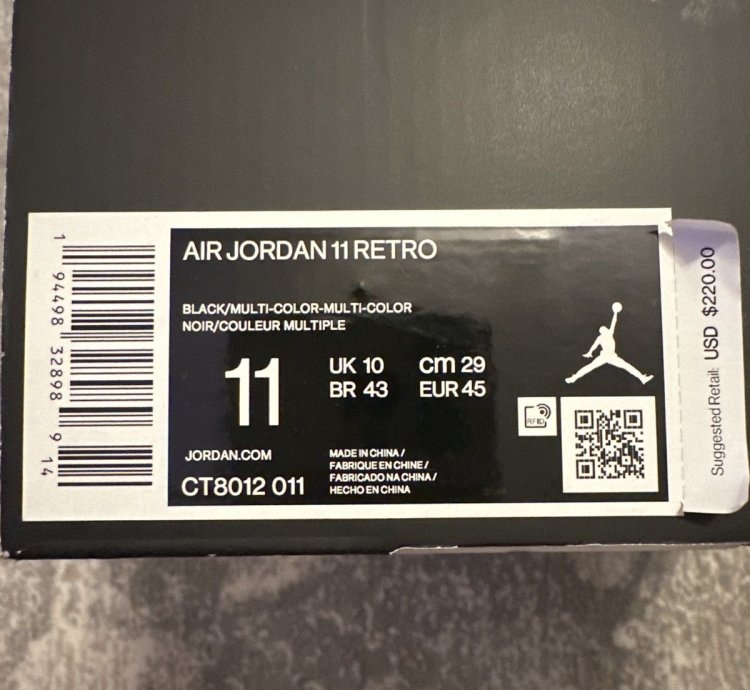 Jordan 11 Jubilee 2020