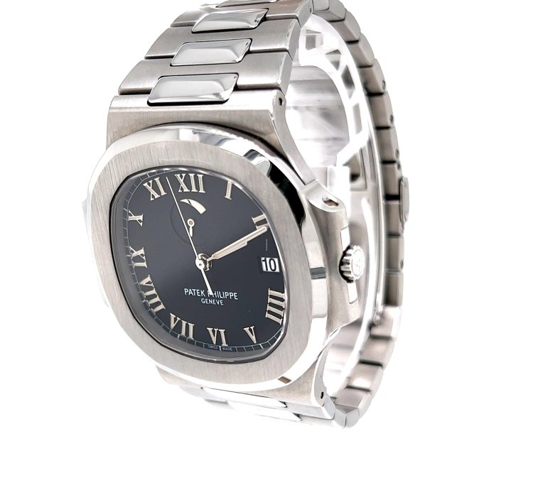 Patek Philippe Nautilus Pre-owned Nautilus Power Reserve Jumbo Comet 3710 1a