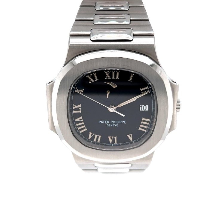 Patek Philippe Nautilus Pre-owned Nautilus Power Reserve Jumbo Comet 3710 1a