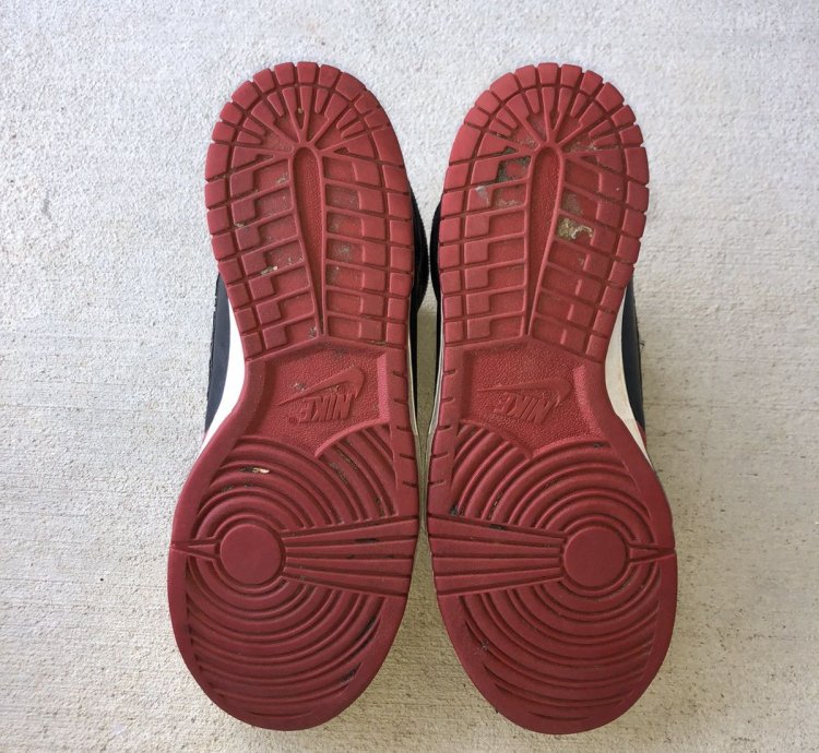 2008 Nike Dunks Black Sport Red