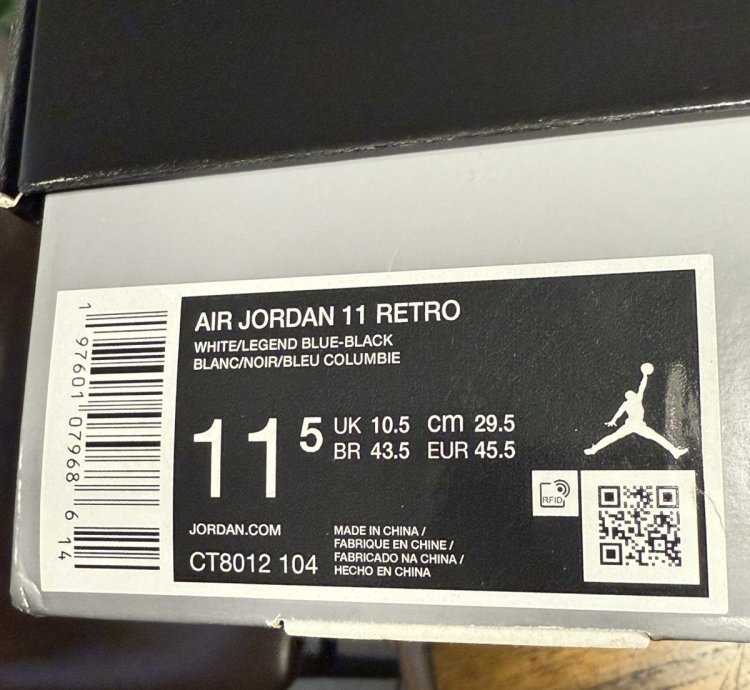 Jordan 11 Legend Blue 2024