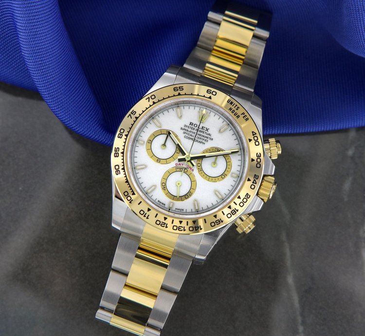 Rolex Daytona New Daytona Steel And Gold Ref 126503 White Dial Full Set 2023