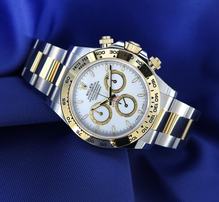 Rolex Daytona New Daytona Steel And Gold Ref 126503 White Dial Full Set 2023