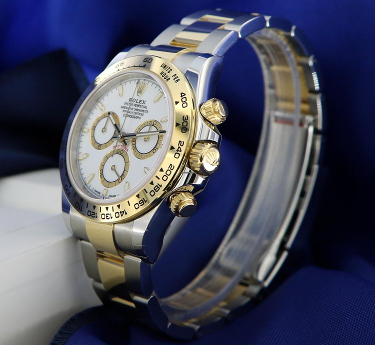 Rolex Daytona New Daytona Steel And Gold Ref 126503 White Dial Full Set 2023