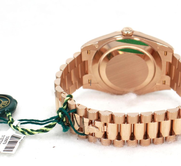 Rolex Day-date 40 President 40mm Day-date 228235 18k Rose Gold Chocolate Motif