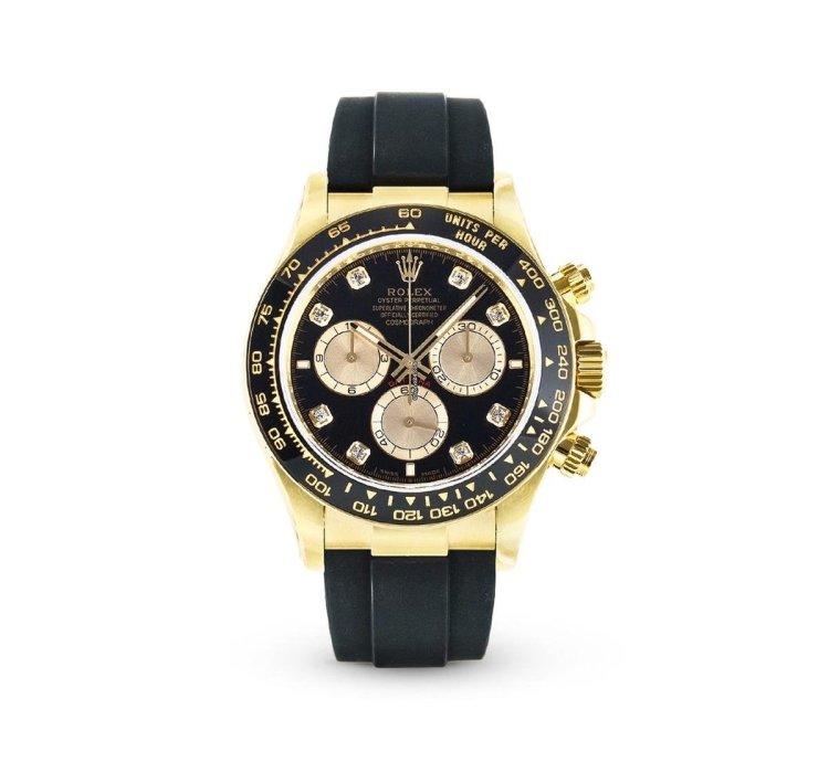 Rolex Daytona New Oct 2024 Rolex Cosmograph Daytona 126518ln 126518 Black With 8 Diamonds Dial