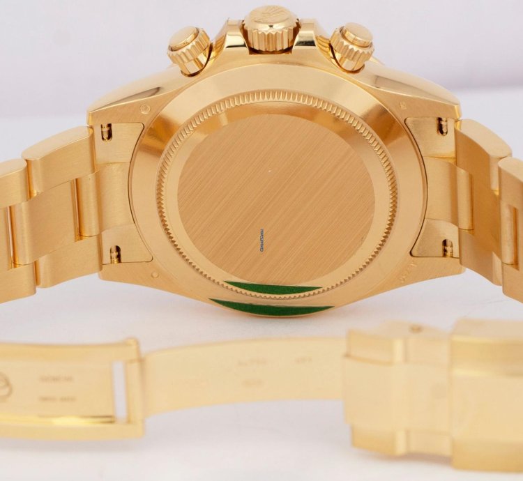 Rolex Daytona New Papers Rolex Daytona Black Paul Newman 40mm 18k Yellow Gold Watch 116508 Box