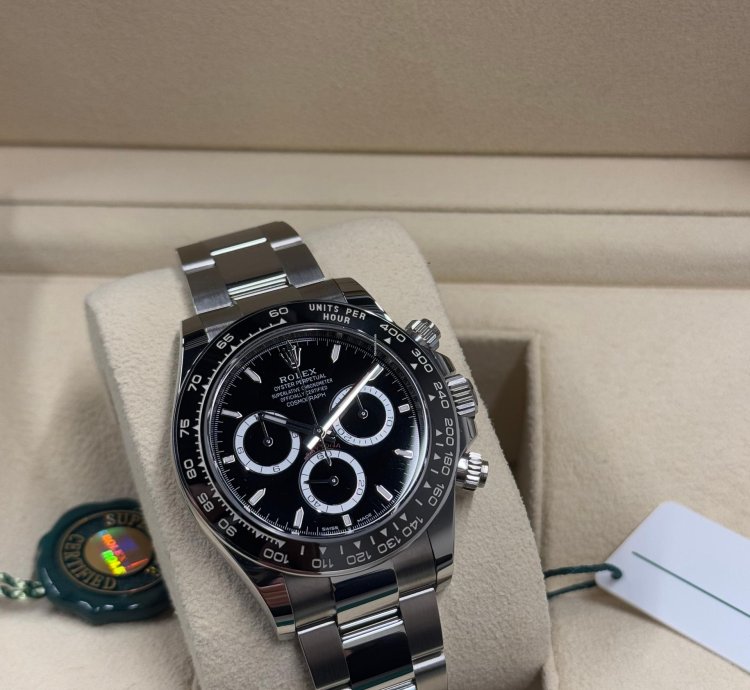 Rolex Daytona New Ref 2025 126500ln Daytona Black Dial Ceramic Bezel