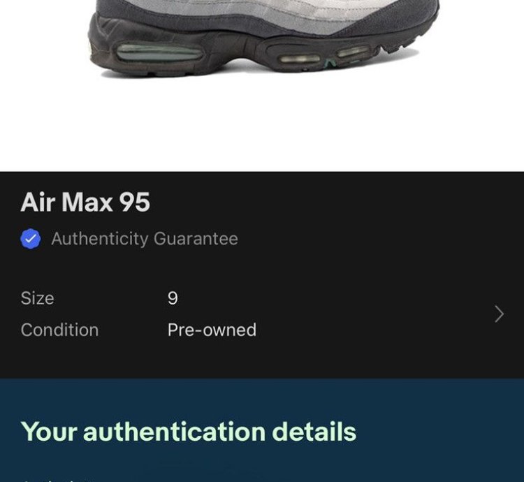 2009 Nike Air Max 95 Fresh Water Size 9